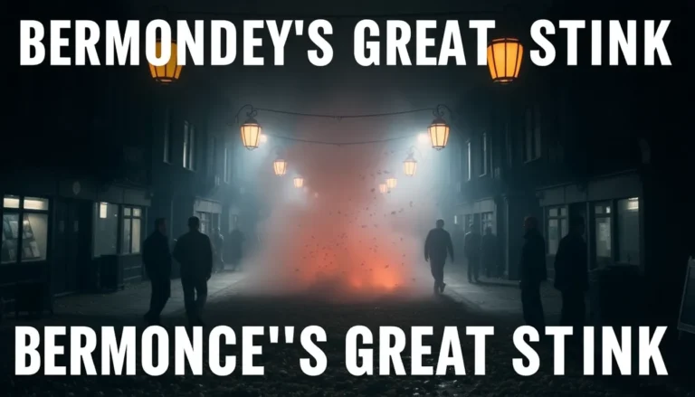 BERMONDSEY'S GREAT STINK: WHEN ROTTEN EGGS OVERWHELMED LONDON