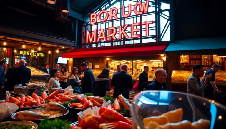 BOROUGH MARKET UNVEILS NEW EVENING OF SEAFOOD EVENT