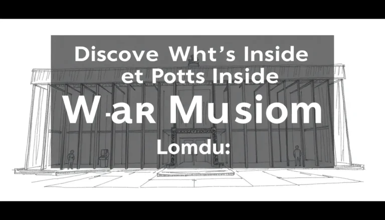 DISCOVER WHAT'S INSIDE THE IMPERIAL WAR MUSEUM LONDON