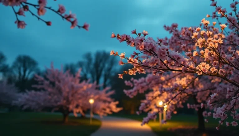 GREENWICH PARK BLOOMS WITH NEW CHERRY VALLEY OF BLOSSOM