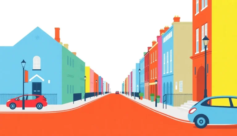 LONDON'S BOLD COLOUR REVOLUTION TRANSFORMING CITY STREETS