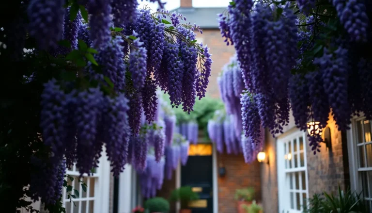 LONDON'S PURPLE REIGN: WISTERIA TRANSFORMS LOCAL NEIGHBOURHOODS