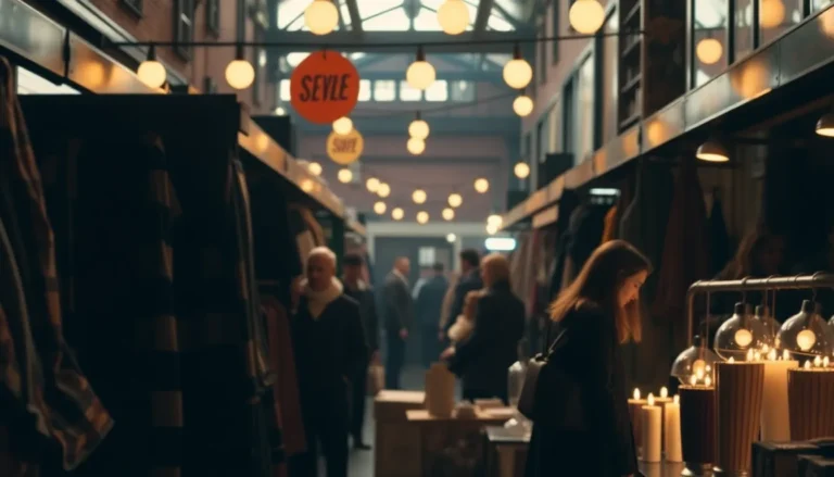 LONDON'S SUSTAINABLE STYLE: SECOND LIFE MARKET IN SHOREDITCH