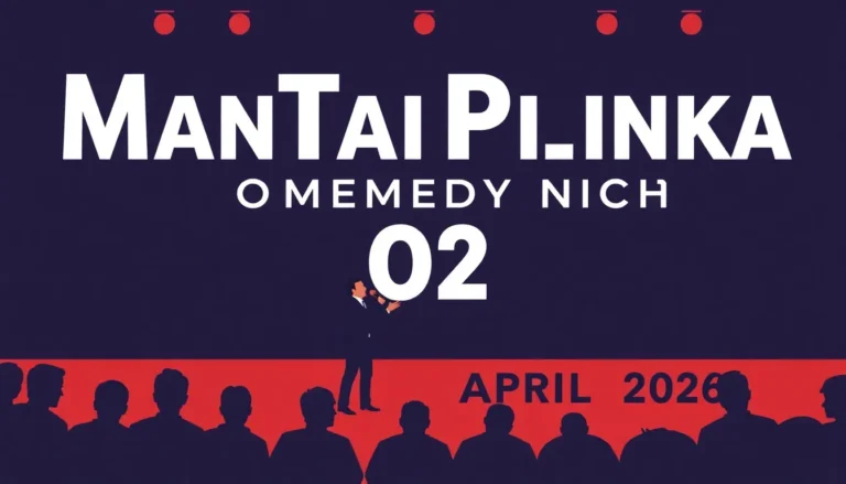 MANTAIPLINKA COMEDY NIGHT AT THE O2 – APRIL 2026