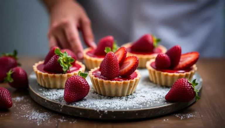 MASTER STRAWBERRY TARTS IN FULHAM: KENZA BONNIER'S PÂTISSERIE CLASS