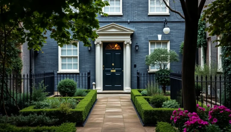 RARE PEEK: DOWNING STREET GARDEN OPENS FOR LONDON TOURS