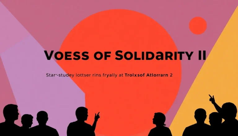 VOICES OF SOLIDARITY II: STAR-STUDDED FUNDRAISER AT TROXY
