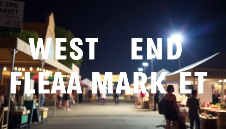 WEST END FLEA MARKET RESCHEDULES FOR SUMMER FUN & CHARITY