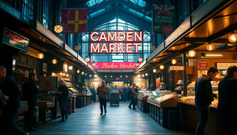 CAMDEN MARKET CROWNED LONDON'S BEST FOOD HUB: A LOCAL GEM SHINES BRIGHT
