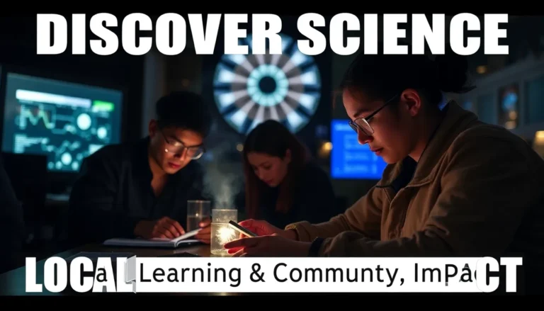 DISCOVER SCIENCE IN LONDON: LOCAL LEARNING & COMMUNITY IMPACT
