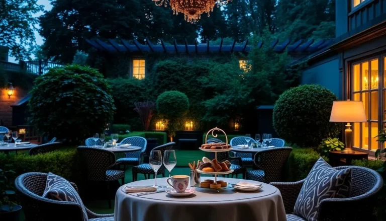 EARL'S COURT WELCOMES HIDDEN GARDEN AFTERNOON TEA AT TEMPLETON GARDEN