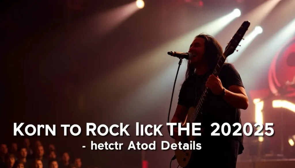 KORN TO ROCK THE O2 IN 2026: LOCAL IMPACT AND TICKET DETAILS