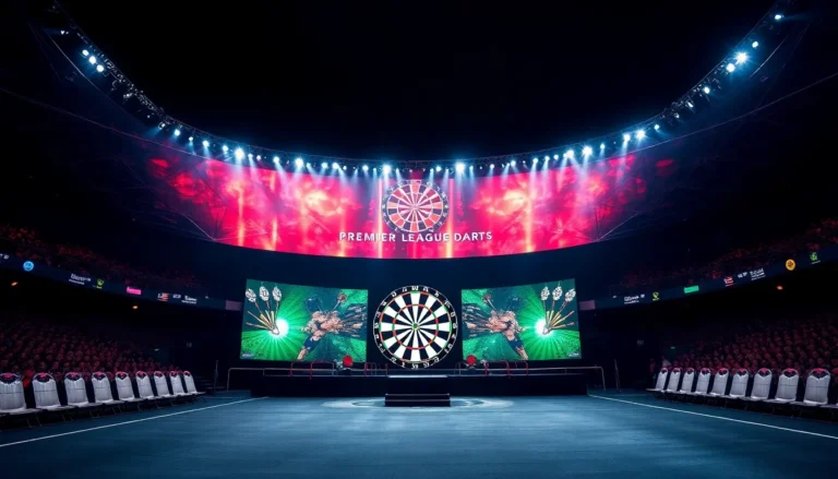 LONDON PREPARES FOR PREMIER LEAGUE DARTS AT THE O2 IN 2026