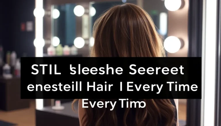 STIL SALON: CHELSEA'S SECRET TO PERFECT HAIR, EVERY TIME