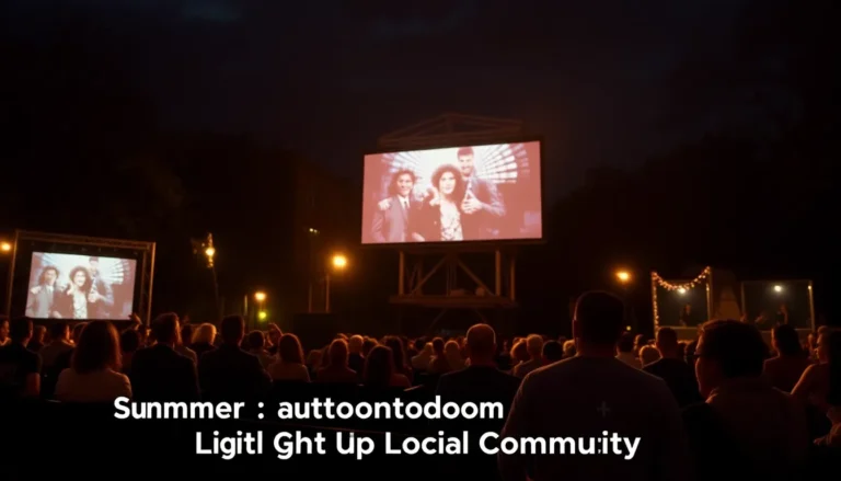 SUMMER NIGHTS: LONDON'S OUTDOOR CINEMAS LIGHT UP LOCAL COMMUNITIES