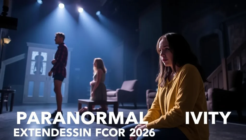 WEST END HIT PARANORMAL ACTIVITY EXTENDS LONDON RUN FOR 2026