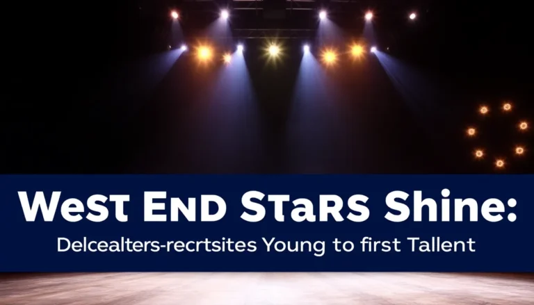 WEST END STARS SHINE: IAN CHARLESON AWARDS CELEBRATE YOUNG TALENT