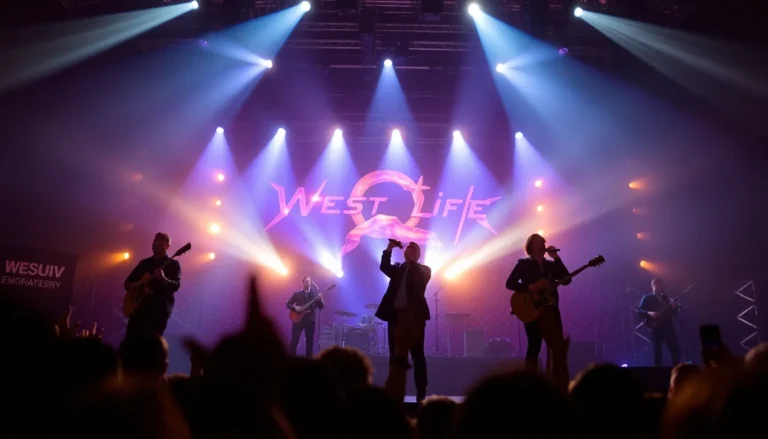 WESTLIFE'S 25TH ANNIVERSARY AT THE O2 BOOSTS LONDON TOURISM