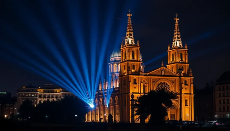 WESTMINSTER CATHEDRAL GLOW-UP: SUMMER LIGHT SHOW ILLUMINATES CITY