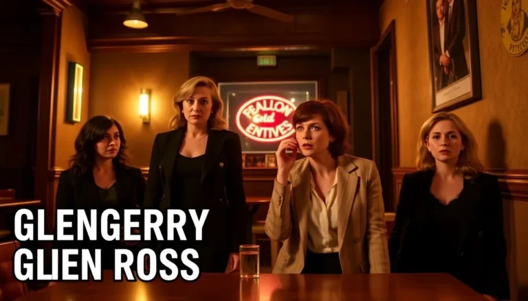 ALL-FEMALE GLENGARRY GLEN ROSS COMING TO WATERLOO'S OLD VIC
