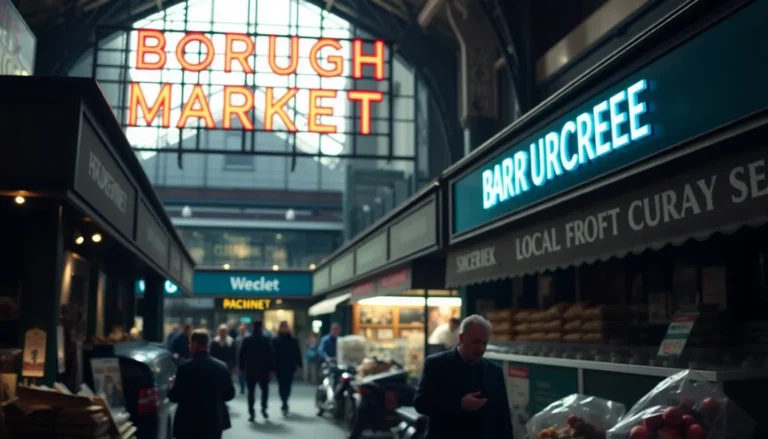 BOROUGH MARKET: SOUTHWARK'S SOUL & WHERE LOCAL FOOD CULTURE THRIVES