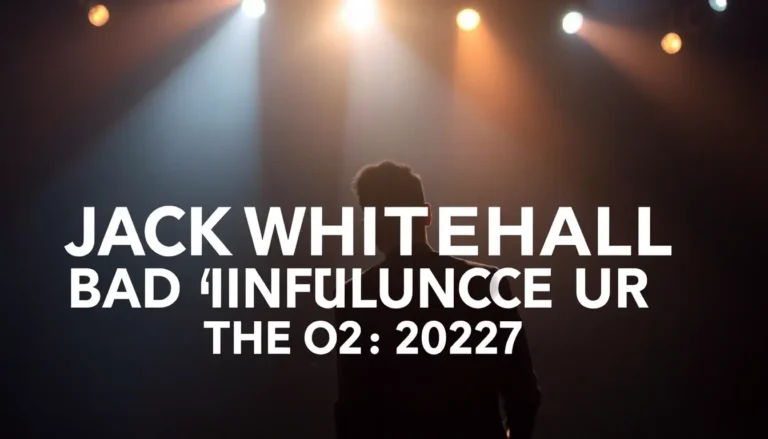 JACK WHITEHALL ANNOUNCES BAD INFLUENCE TOUR AT THE O2 IN 2027