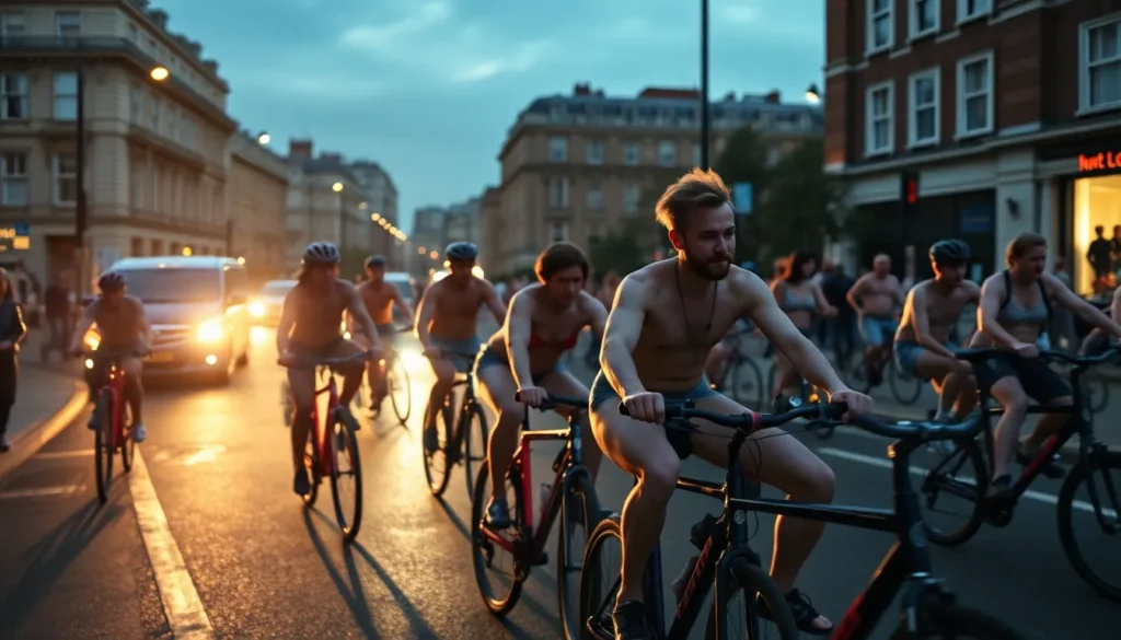 NAKED BIKE RIDE RETURNS TO LONDON STREETS JUNE 2026