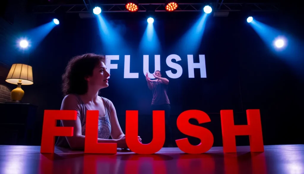 EDINBURGH FRINGE HIT FLUSH BRINGS BOLD THEATRE TO DALSTON