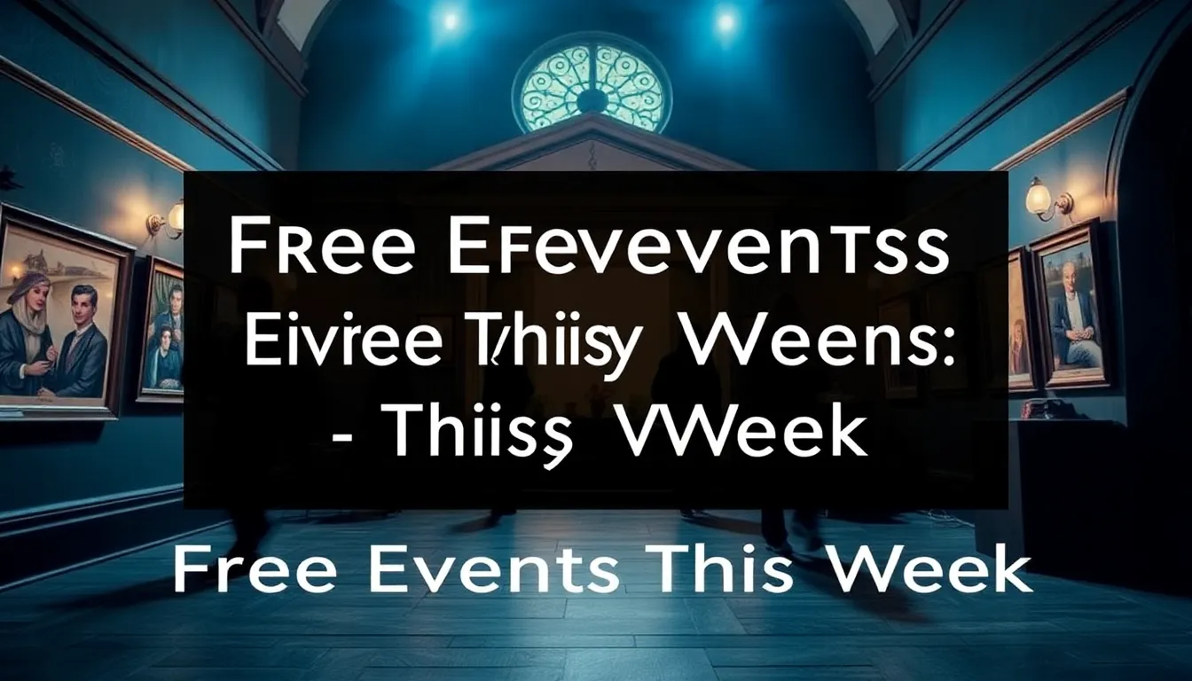 FREE LONDON EVENTS THIS WEEK: ART, WELLNESS & CULTURAL GEMS