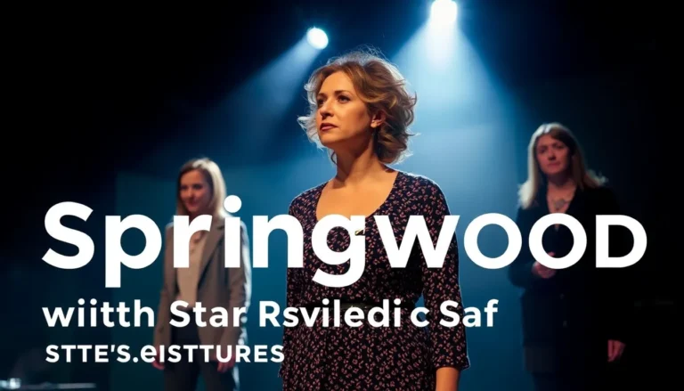 HAMPSTEAD THEATRE PREMIERES SPRINGWOOD WITH STAR-STUDDED CAST