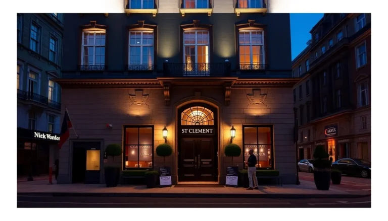 NICK JONES OPENS ST CLEMENT HOTEL NEAR TRAFALGAR SQUARE