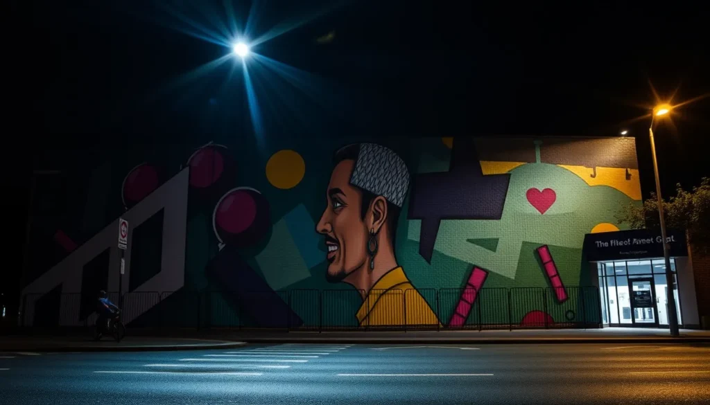 SOUTH BANK'S 773M² MENTAL HEALTH MURAL TRANSFORMS BELVEDERE ROAD