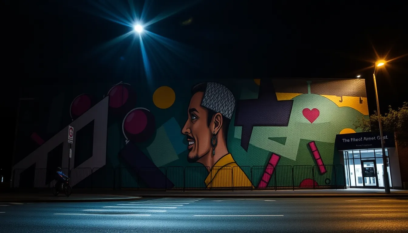 SOUTH BANK'S 773M² MENTAL HEALTH MURAL TRANSFORMS BELVEDERE ROAD