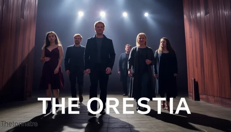 THE ORESTEIA: STAR-STUDDED CAST ARRIVES AT BRIDGE THEATRE