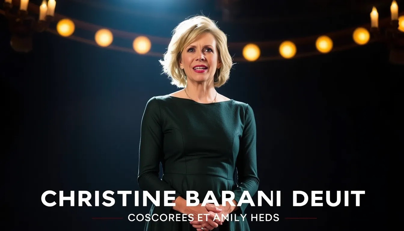 CHRISTINE BARANSKI'S WEST END DEBUT: HAY FEVER COMES TO WYNDHAM'S