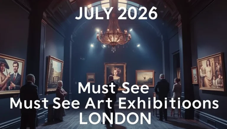 JULY 2026: MUST-SEE ART EXHIBITIONS ACROSS LONDON