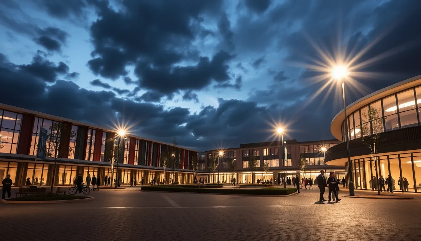 OLYMPIA'S £1.3BN TRANSFORMATION OPENS SKY-HIGH VILLAGE