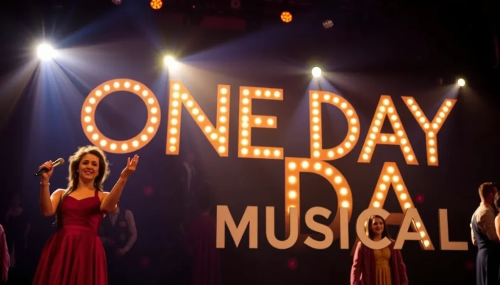 ONE DAY THE MUSICAL: WEST END'S MUST-SEE 2026 PRODUCTION