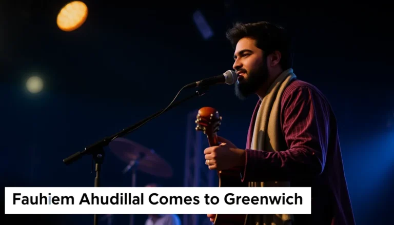 SOUTH ASIAN MUSIC STAR FAHEEM ABDULLAH COMES TO GREENWICH