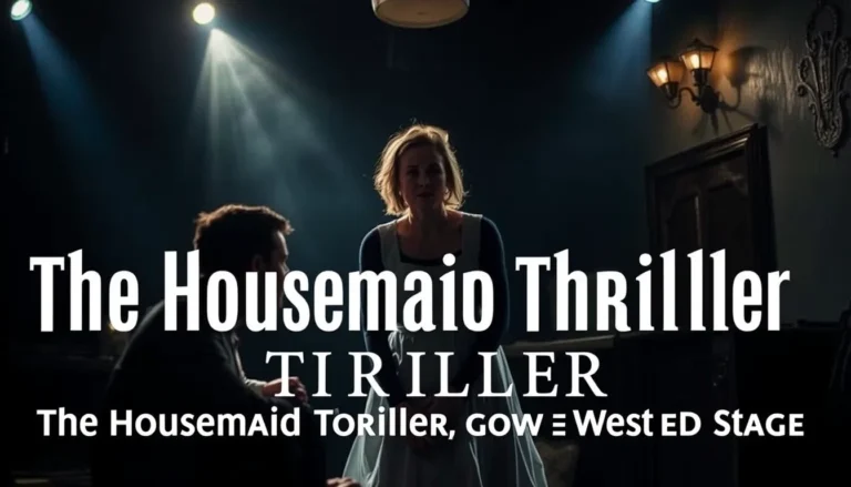 THE HOUSEMAID THRILLER COMES TO WEST END STAGE