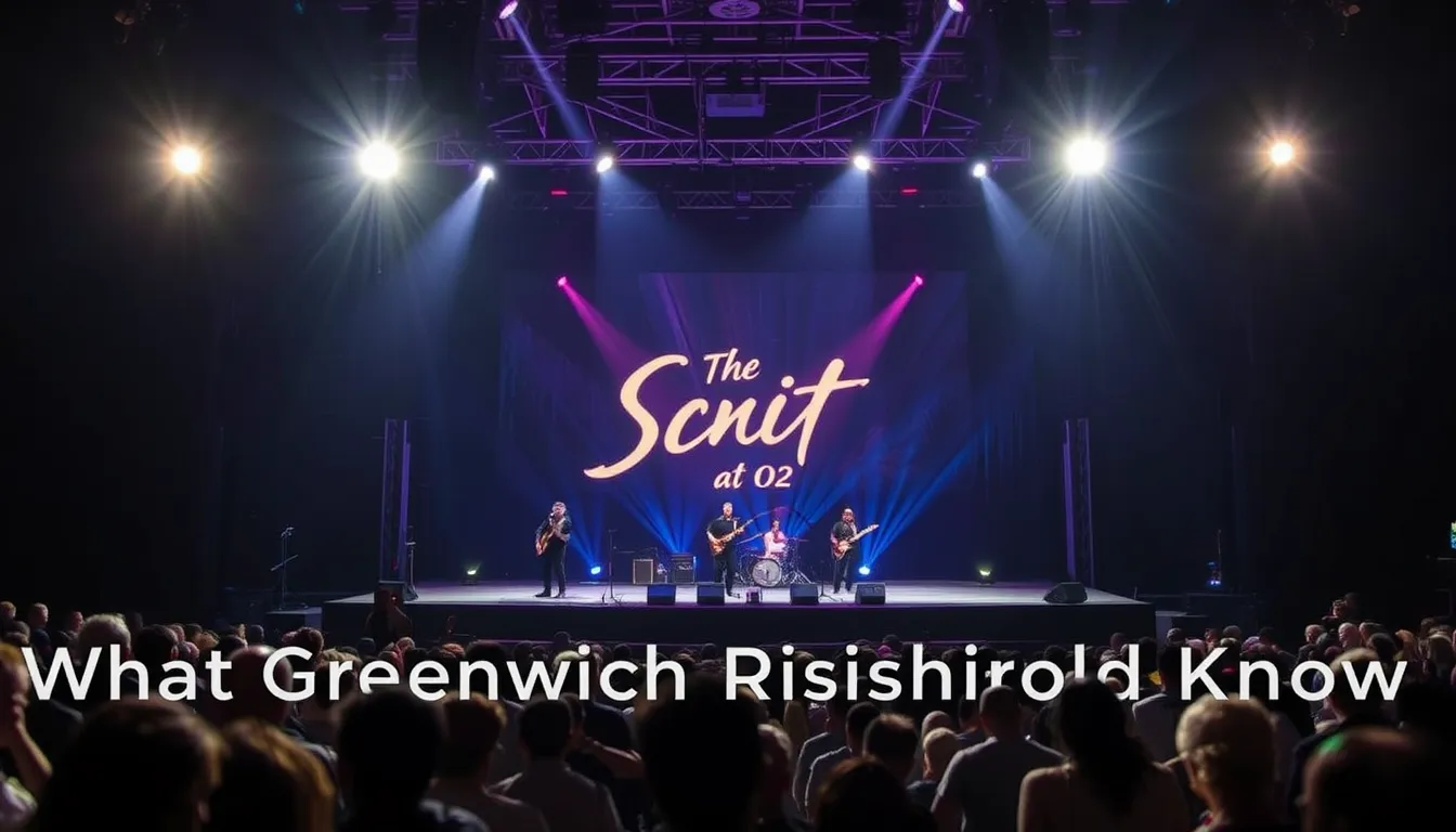 THE SCRIPT AT THE O2: WHAT GREENWICH RESIDENTS SHOULD KNOW