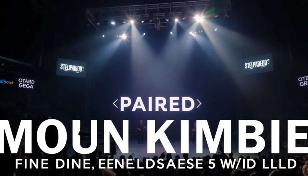 WIN TICKETS TO {PAIRED}: MOUNT KIMBIE, FINE DINING & WORLD CUP