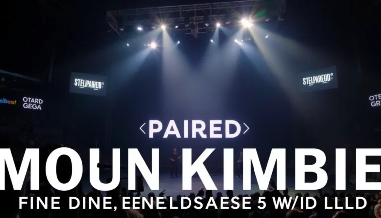 WIN TICKETS TO {PAIRED}: MOUNT KIMBIE, FINE DINING & WORLD CUP