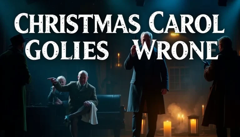Christmas Carol Goes Wrong Returns to Wyndham’s Theatre This Winter