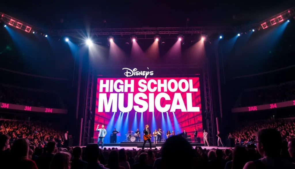 DISNEY'S HIGH SCHOOL MUSICAL TAKES OVER WEMBLEY PARK STAGE