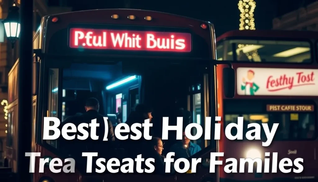 FESTIVE BUS TOURS: LONDON'S BEST HOLIDAY TREATS FOR FAMILIES