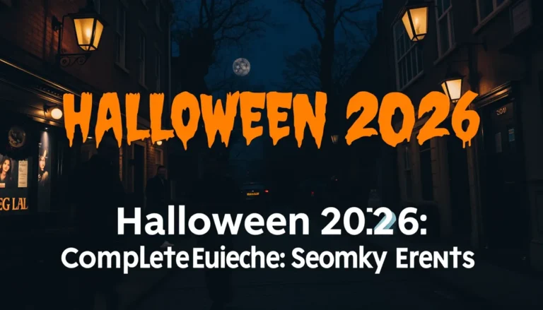 HALLOWEEN 2026 LONDON: COMPLETE GUIDE TO SPOOKY EVENTS