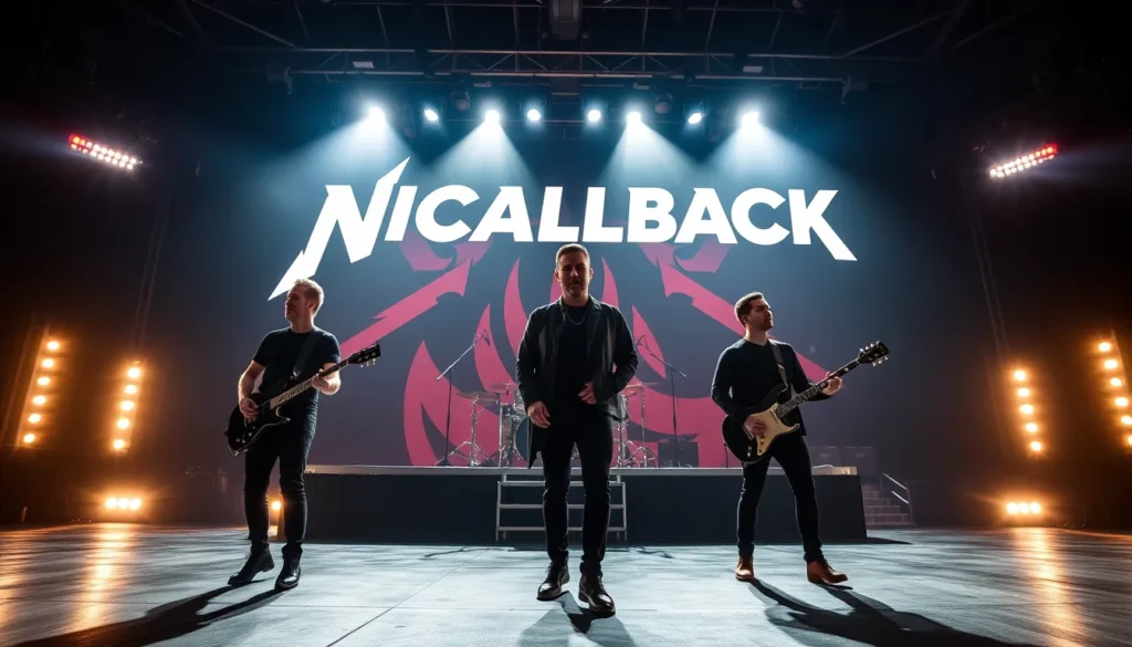 NICKELBACK & DON BROCO ANNOUNCE 2027 O2 SHOW ON GREENWICH PENINSULA