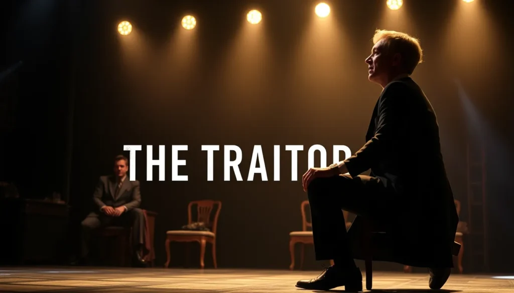 THE TRAITORS STAGE SHOW COMING TO WEST END'S GILLIAN LYNNE THEATRE